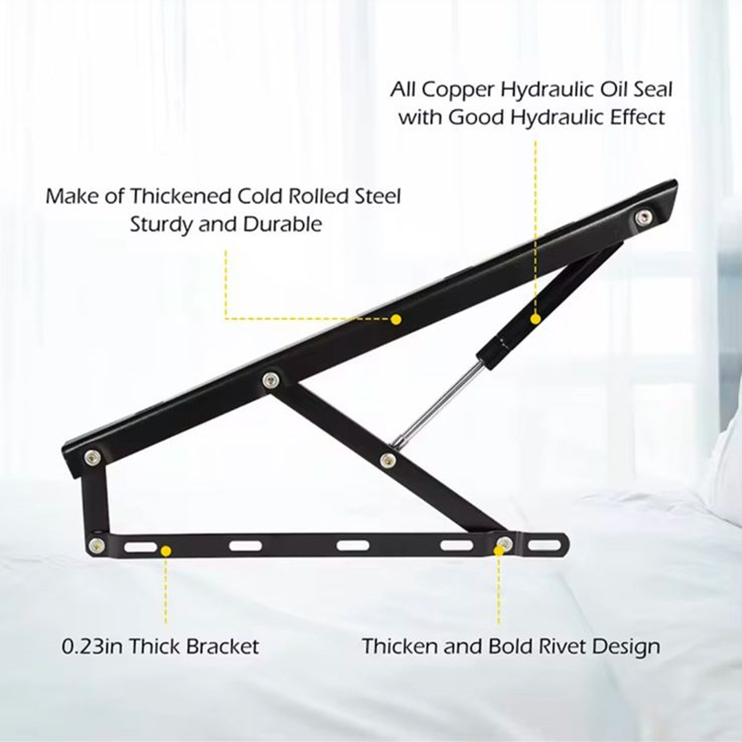 Hydraulic Bed Lift Mechanism – Heavy Duty Metal Frame for King & Queen Size Beds