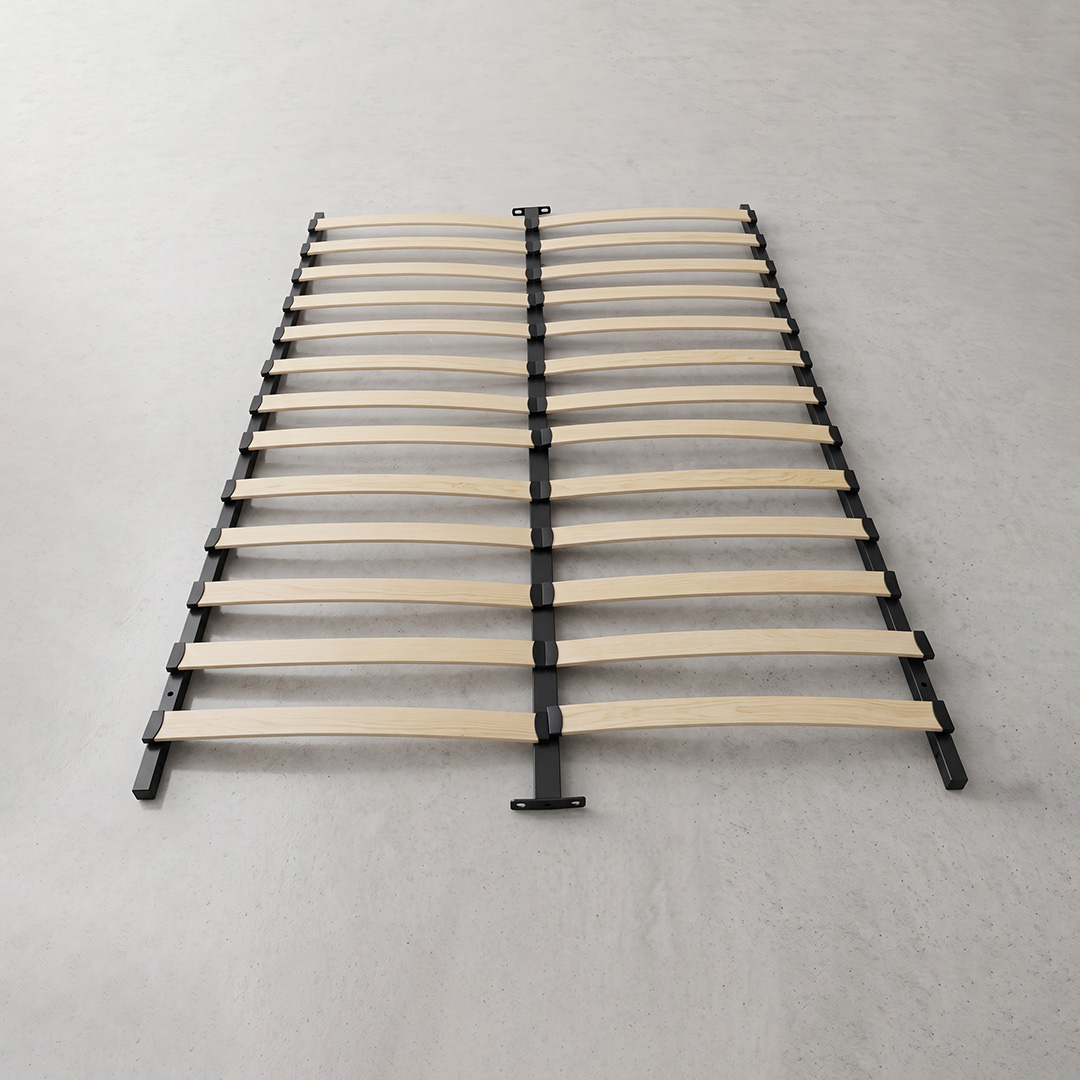 Premium Metal Bed Frame - Queen Size