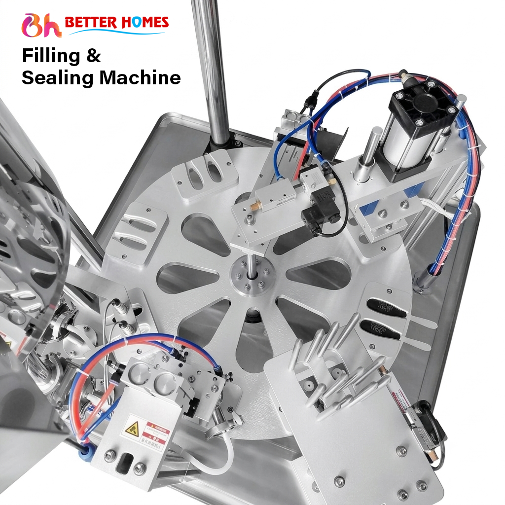 Honey Spoon Filling & Sealing Machine