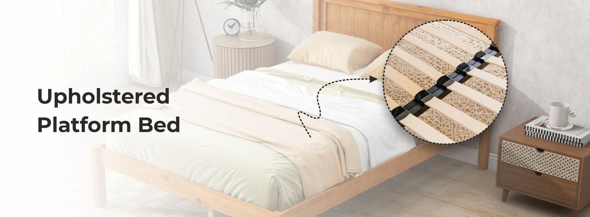 Upholstered Platform Bed