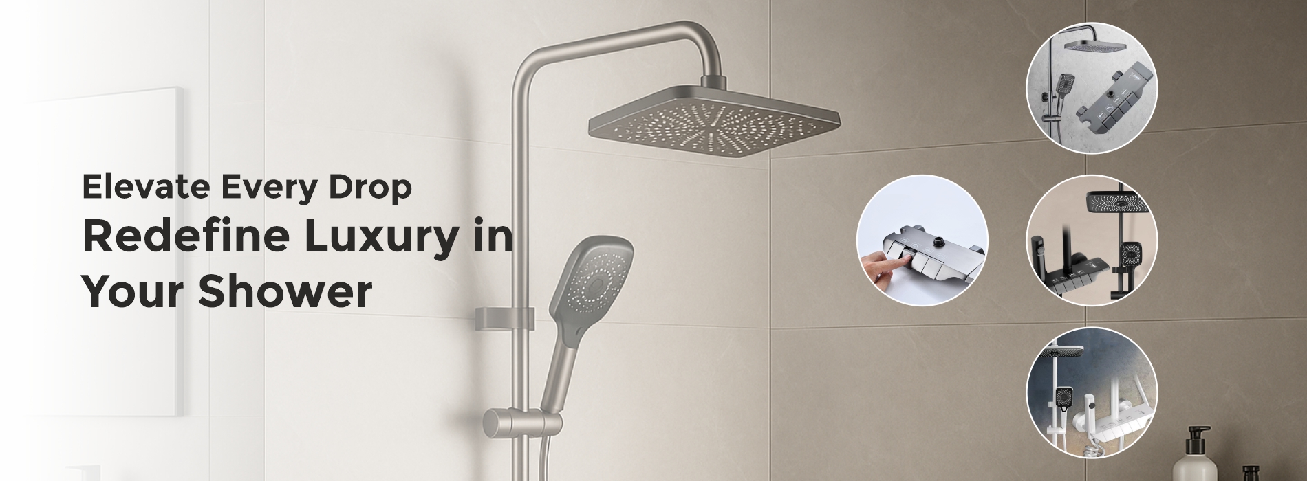 Full Functional Shower Panel