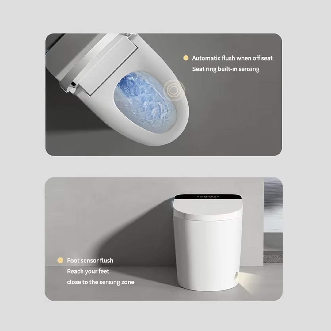 Floor Mounted Wc Intelligent Closestool Bathroom