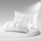 Better Homes Premium Microfiber Pillow – Big Size | Virgin Reliance Fiber Filled | Box Stitch