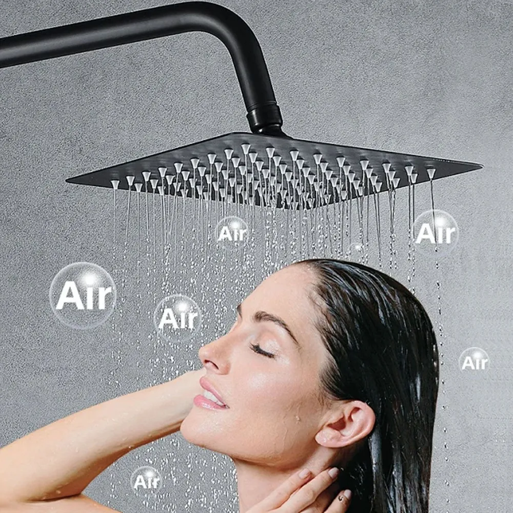 Better Homes 4-Function Zinc Alloy Shower Panel with 8-Inch Stainless Steel Top Spray