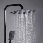 Better Homes 4-Function Zinc Alloy Shower Panel with 8-Inch Stainless Steel Top Spray