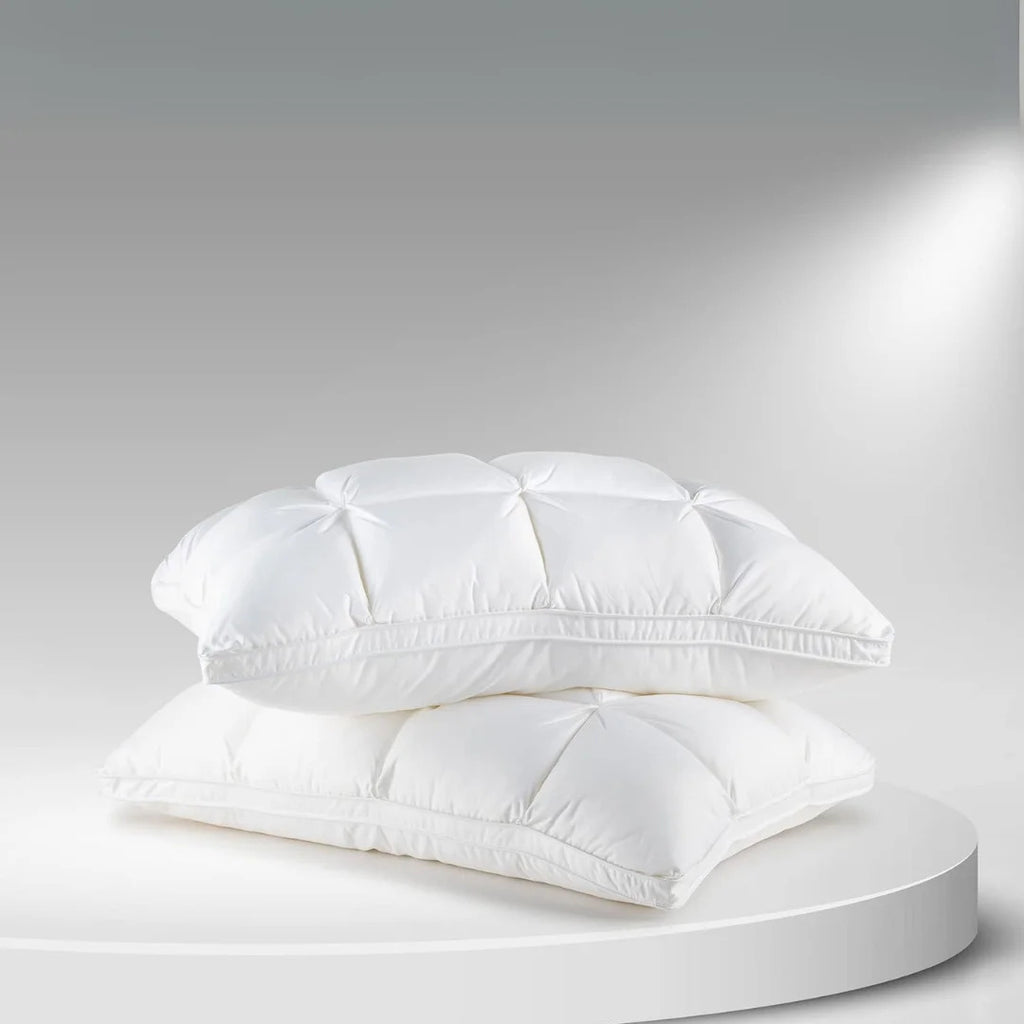 Better Homes Premium Microfiber Pillow – Big Size | Virgin Reliance Fiber Filled | Box Stitch
