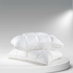 Better Homes Premium Microfiber Pillow – Big Size | Virgin Reliance Fiber Filled | Box Stitch