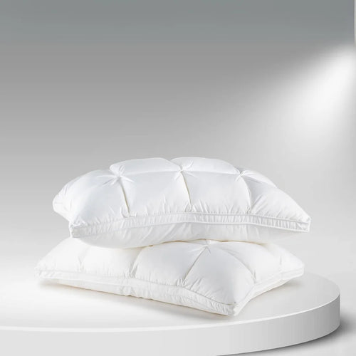 Better Homes Premium Microfiber Pillow – Big Size | Virgin Reliance Fiber Filled | Box Stitch
