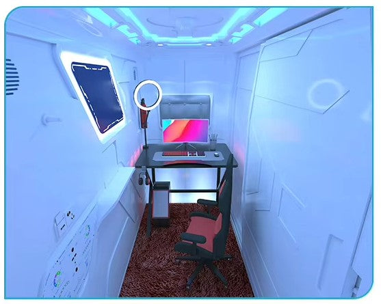 Better Homes Smart Space Capsule Pod Series – Sleep, Work & Relax in Futuristic Comfort