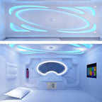 Better Homes Futuristic Space Capsule Bed Pod M-983-B – Smart Sleep Pod with Ventilation, LED Lighting & Control Panel - Single Bed