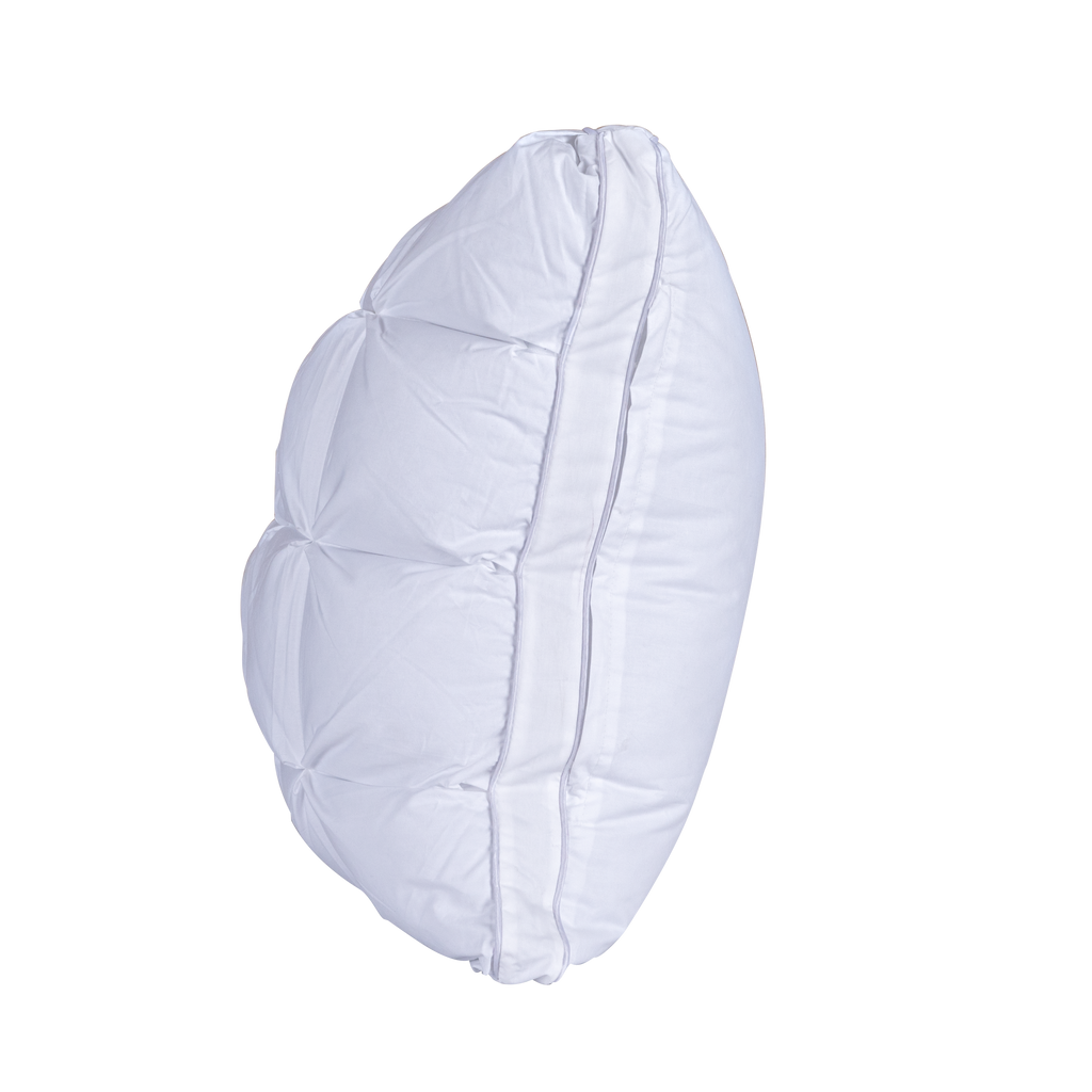 Better Homes Premium Microfiber Pillow – Big Size | Virgin Reliance Fiber Filled | Cross Stitch