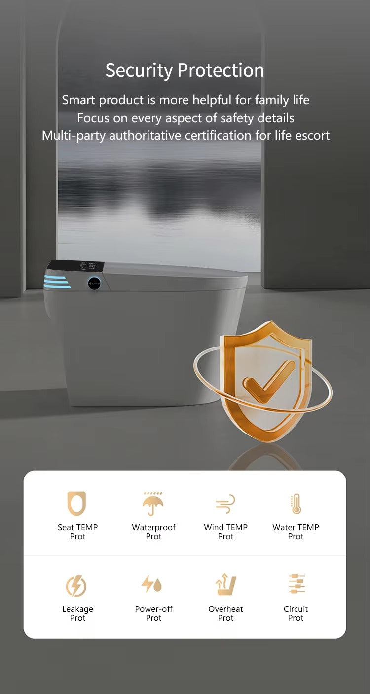 Better Homes Smart Intelligent Toilet with Remote