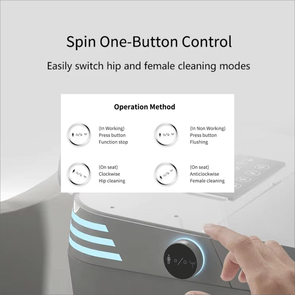 Better Homes Smart Intelligent Toilet with Remote