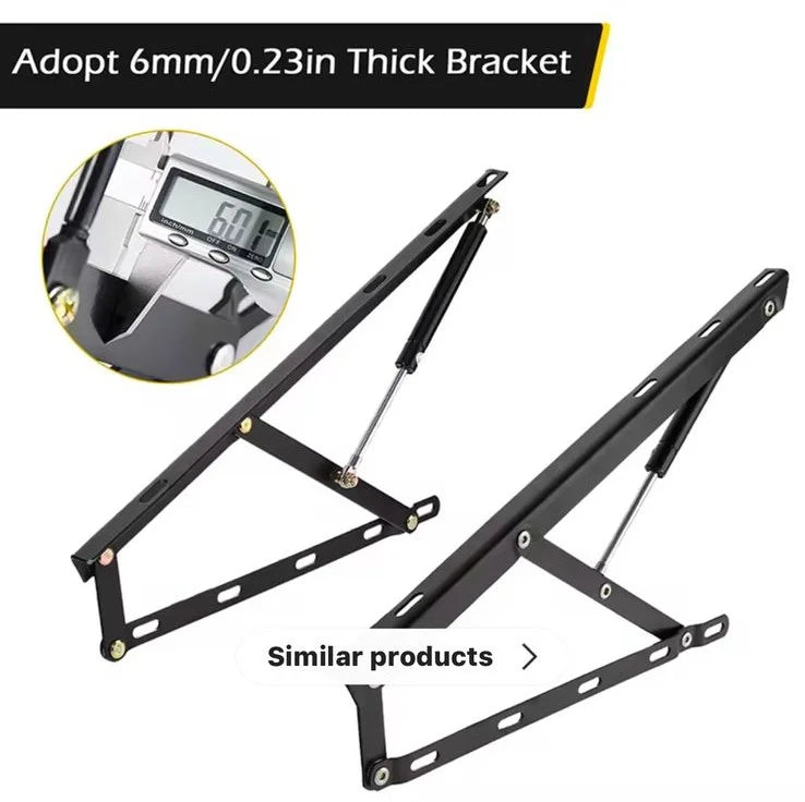 Better Homes Gas Hydraulic Bed Lift Mechanism – Heavy Duty Metal Frame for King & Queen Size Beds