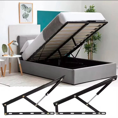 Better Homes Gas Hydraulic Bed Lift Mechanism – Heavy Duty Metal Frame for King & Queen Size Beds