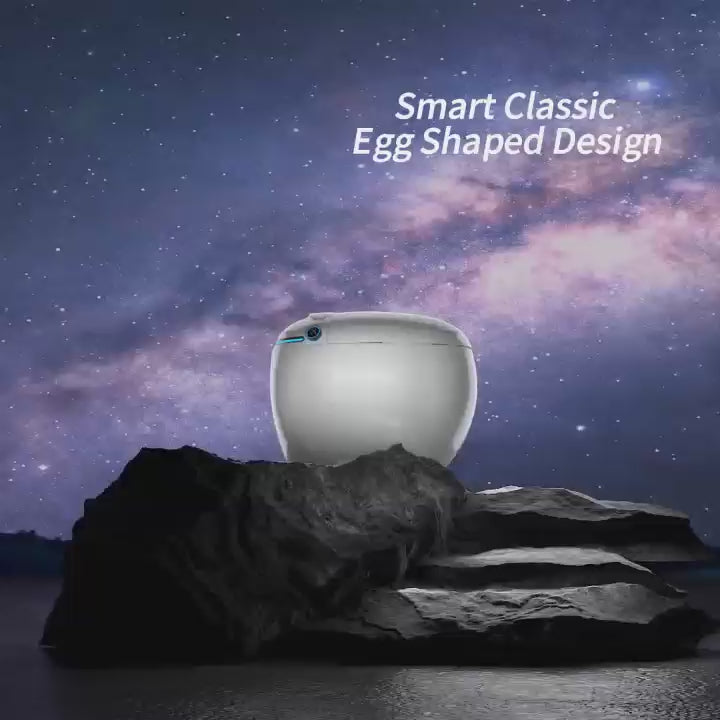 Remote operated Electric AI Toilet Egg Shape
